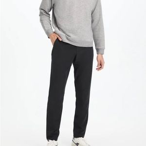 Mens Fabletics Black Only Pants Medium Tall Length 32 inches